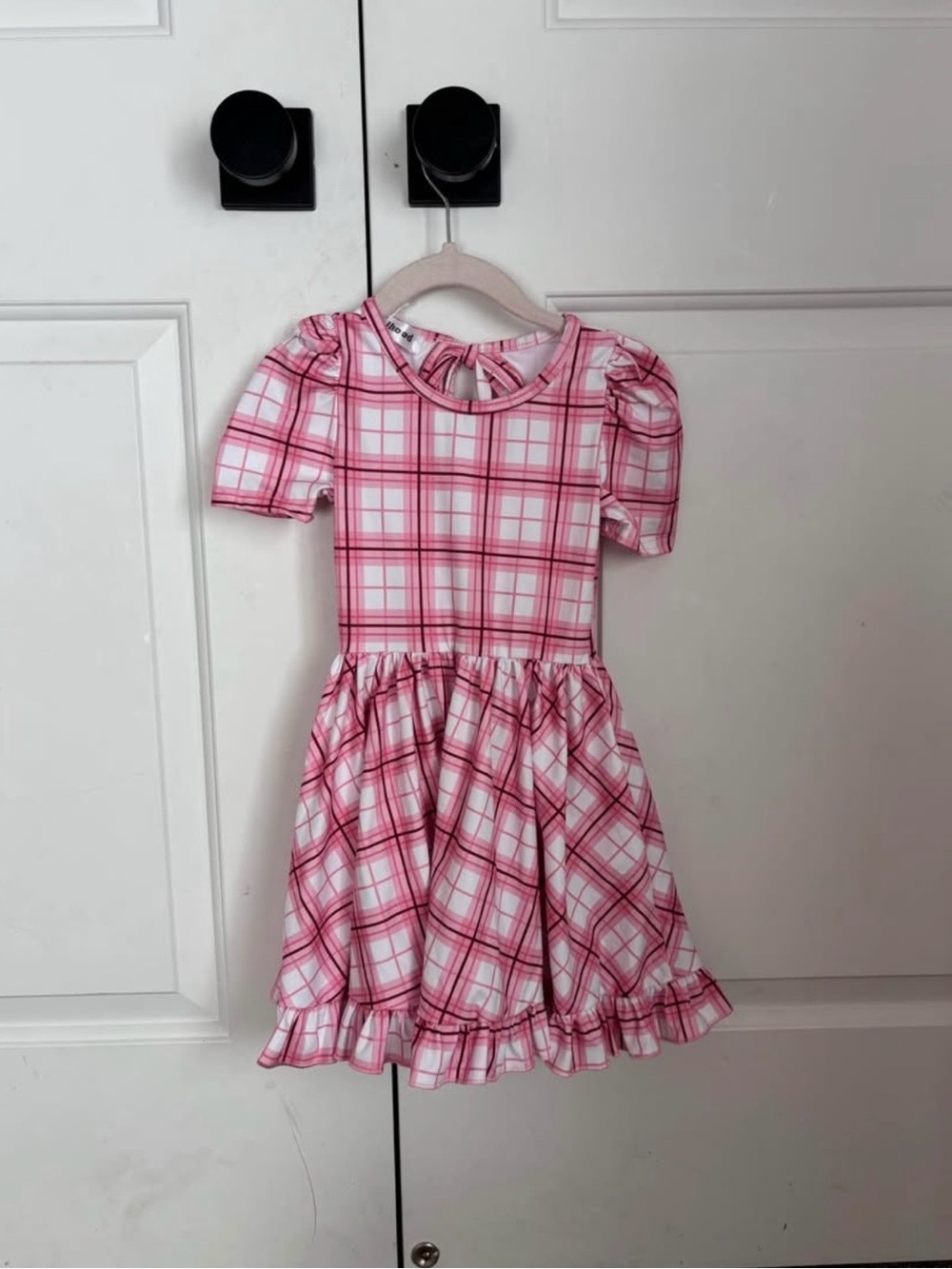 Little stocking co plaid dress